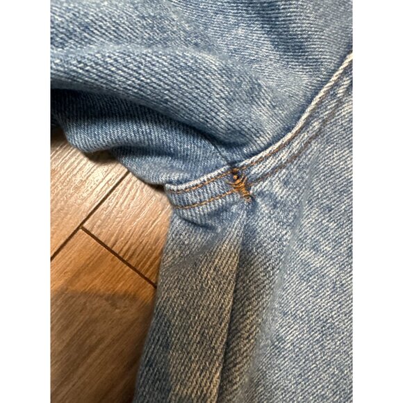 Vintage Diamond Double U Lesotho Made Blue Denim Jeans Size 36 Western - Picture 6 of 9
